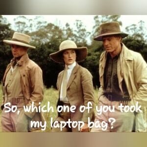 Banana Republic laptop bag